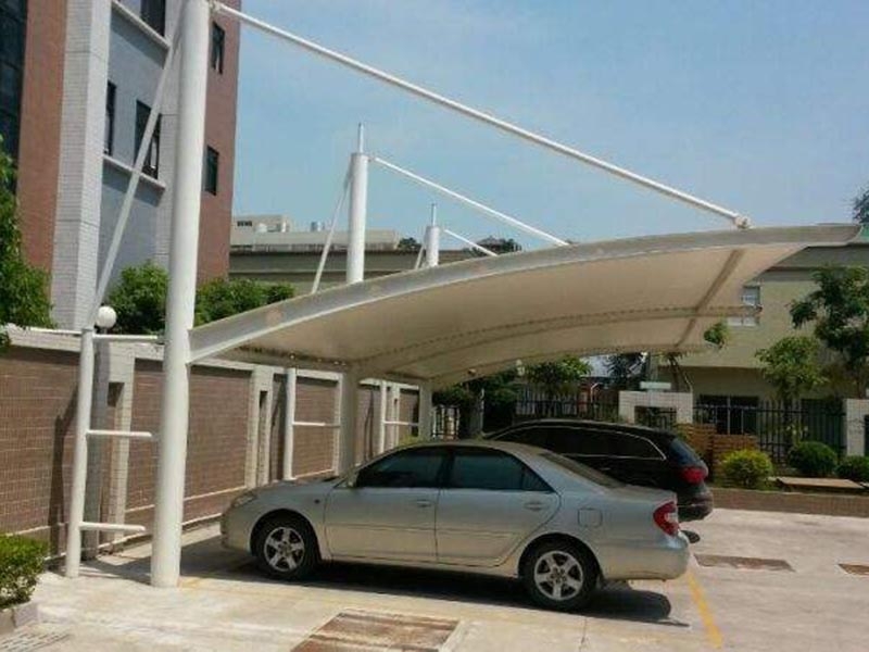 膜結構汽車棚